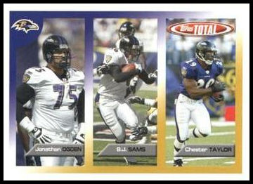 12 Chester Taylor Jonathan Ogden B.J. Sams